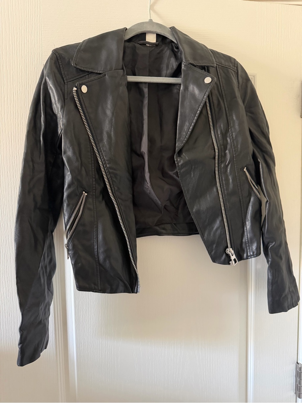 H&M Classic Black Women’s Moto Jacket